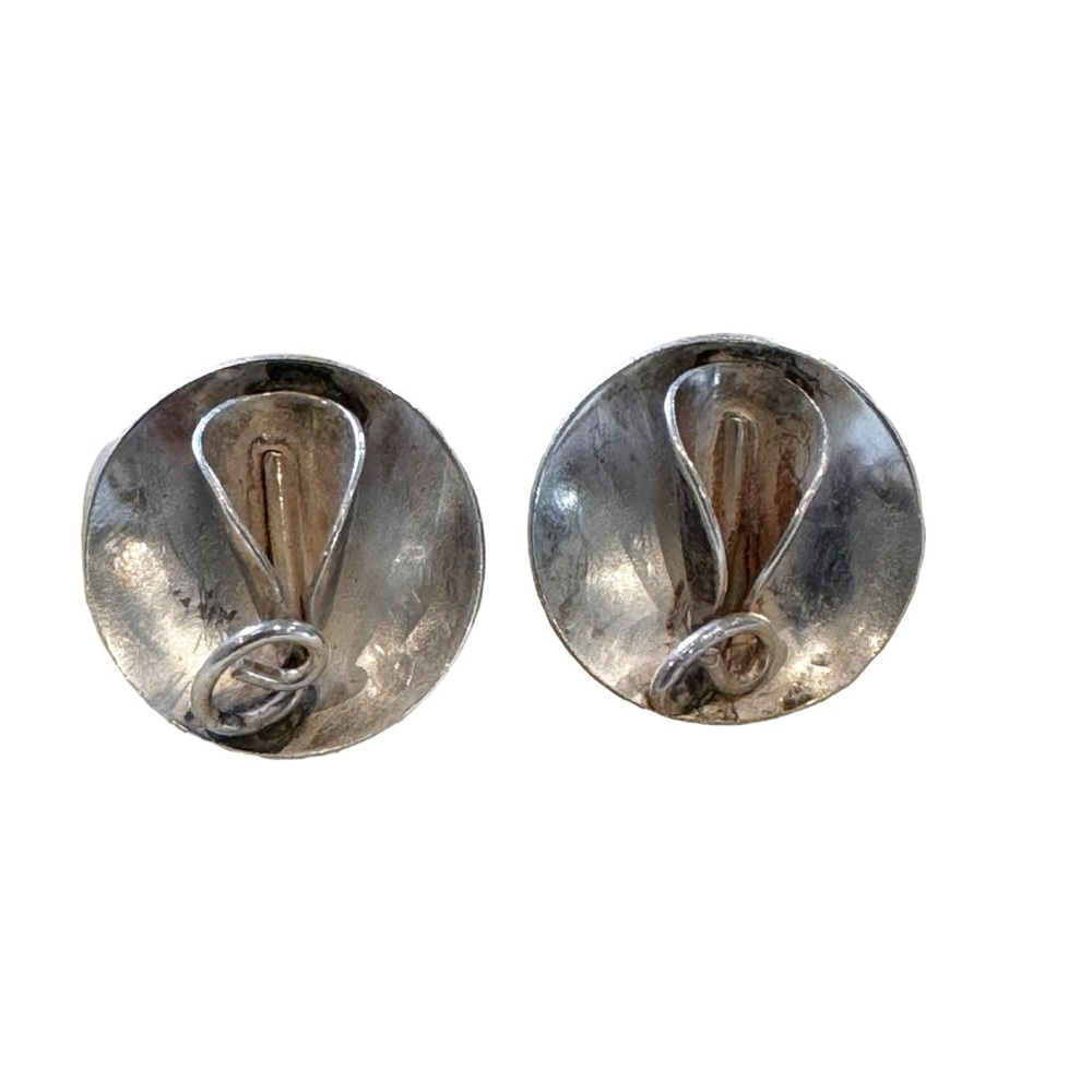 Joseph Masaniello JM sterling silver 925 Earrings art crafts Calla Lily - Picture 4 of 7